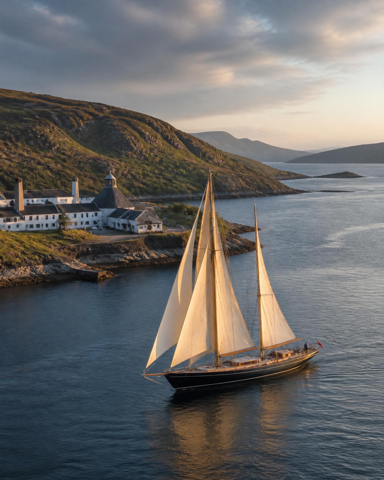 The West Coast Clipper — Sailing journey · Islay, Jura & Arran